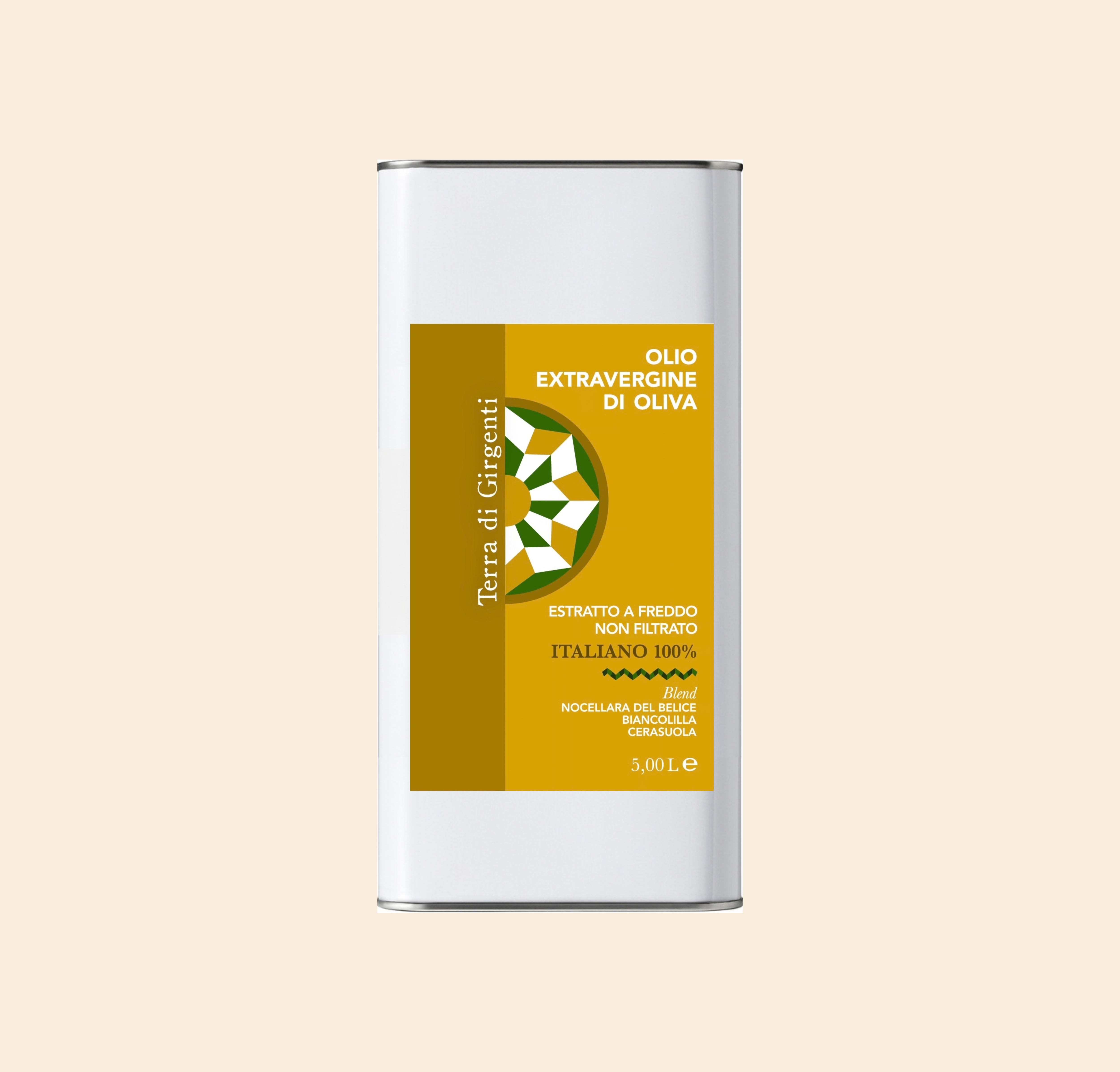 Lattina 5 litri Olio Extravergine di Oliva Siciliano
